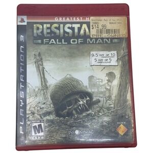 Resistance Fall of Man PS3 Playstation‎ 3 Greatest